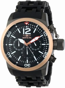 Invicta Japanese Quartz Black Watch #14867 (Men Watch)