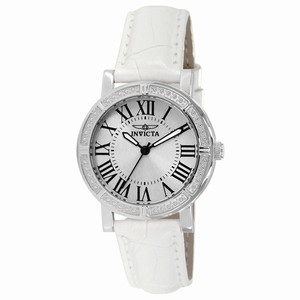 Invicta White Quartz Watch #14891 (Women Watch)