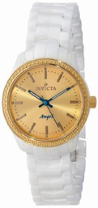 Invicta Japanese Quartz Gold Watch #14909 (Women Watch)