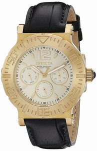 Invicta Champagne Quartz Watch #14920 (Women Watch)