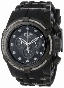 Invicta Black Dial Stainless Steel Watch #14940 (Men Watch)
