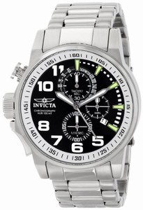 Invicta Japanese Quartz Black Watch #14955 (Men Watch)