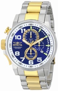 Invicta Japanese Quartz Blue Watch #14960 (Men Watch)