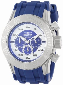 Invicta Japanese Quartz Blue Watch #14973 (Men Watch)