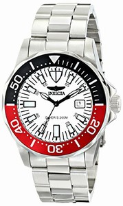 Invicta Japanese Quartz White Watch #15029 (Men Watch)
