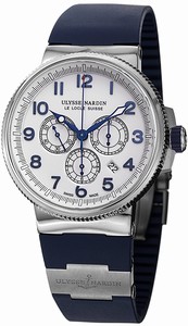Ulysse Nardin Automatic Dial color White Watch # 1503-150-3/60 (Men Watch)