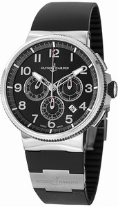Ulysse Nardin Automatic Dial color Black Watch # 1503-150-3/62 (Men Watch)
