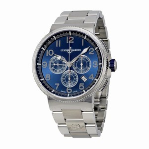 Ulysse Nardin Automatic Dial color Metallic Blue Watch # 1503-150-7M/63 (Men Watch)