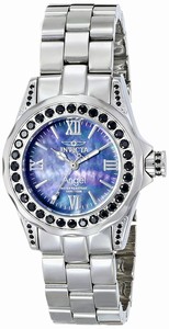 Invicta Mother Of Pearl Dial Stainless Steel Band Watch #15052 (Women Watch)