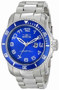 Invicta Japanese Quartz Blue Watch #15073 (Men Watch)