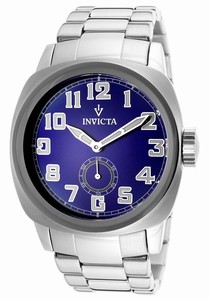 Invicta Vintage Analog Blue Dial Stainless Steel Watch # 15079 (Men Watch)