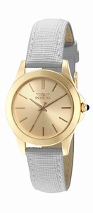 Invicta Gold Dial Stainless Steel Band Watch #15149 (Women Watch)
