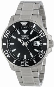 Invicta Swiss Quartz Black Watch #15178 (Men Watch)