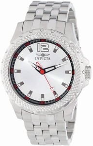 Invicta Japanese Quartz Silver Watch #15202 (Men Watch)