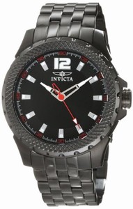 Invicta Japanese Quartz Black Watch #15203 (Men Watch)