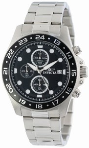 Invicta Japanese Quartz Black Watch #15204 (Men Watch)