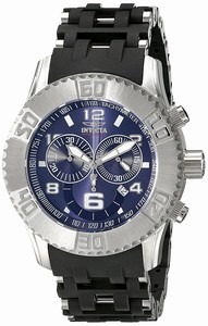 Invicta Blue Dial Stainless Steel Band Watch #15240 (Men Watch)