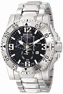 Invicta Swiss Quartz Black Watch #15302 (Men Watch)