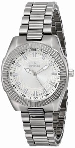 Invicta Silver Dial Ceramic Band Watch #15320 (Women Watch)