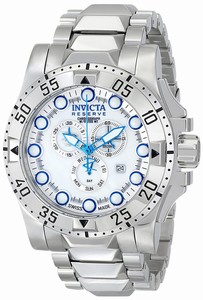 Invicta Silver Dial Stainless Steel Band Watch #15322 (Men Watch)