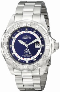 Invicta Blue Dial Stainless Steel Band Watch #15336 (Men Watch)