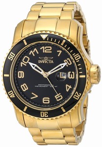 Invicta Black Dial Stainless Steel Band Watch #15346 (Men Watch)