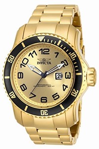 Invicta Champagne Quartz Watch #15350 (Men Watch)