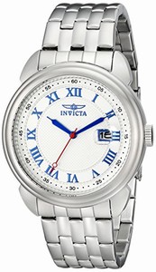 Invicta Japanese Quartz Silver Watch #15356 (Men Watch)