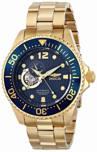 Invicta Blue Dial Stainless Steel Band Watch #15393 (Men Watch)