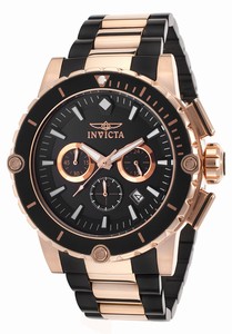 Invicta Pro Diver Quartz Chronograph Date Two Tone Stainless Steel Watch # 15403 (Men Watch)