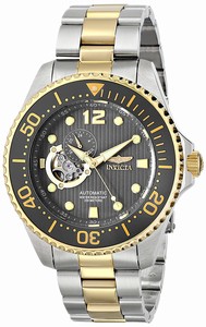 Invicta Grey Dial Stainless Steel Band Watch #15405 (Men Watch)