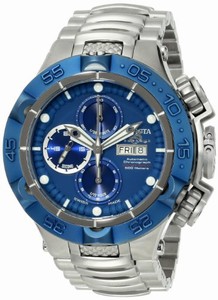 Invicta Swiss Automatic Blue Watch #15494 (Men Watch)