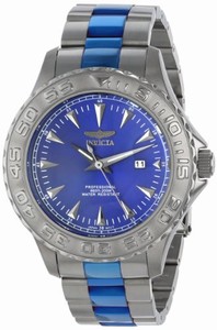 Invicta Japanese Quartz Blue Watch #15496 (Men Watch)