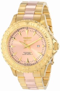 Invicta Japanese Quartz rose gold Watch #15497 (Men Watch)