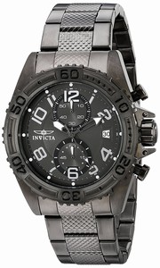 Invicta Grey Dial Stainless Steel Band Watch #15523 (Men Watch)