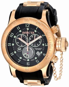 Invicta Swiss Quartz Black Watch #15567 (Men Watch)