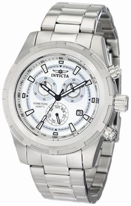 Invicta Silver Dial Stainless Steel Band Watch #1558 (Men Watch)