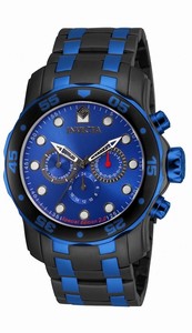 Invicta Blue Dial Stainless Steel Band Watch #15593 (Men Watch)