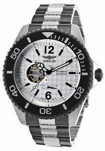 Invicta Pro Diver Automatic Analog Silver Dial Two Tone Stainless Steel Watch # 15597 (Men Watch)
