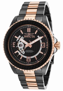 Invicta Pro Diver Automatic Analog Black Dial Two Tone Stainless Steel Watch # 15599 (Men Watch)