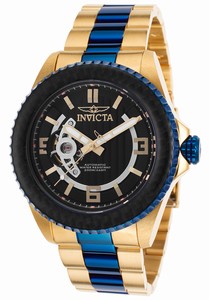 Invicta Pro Diver Automatic Analog Black Dial Two Tone Stainless Steel Watch # 15600 (Men Watch)
