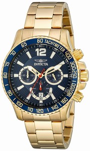 Invicta Blue Dial Stainless Steel Band Watch #15620 (Men Watch)