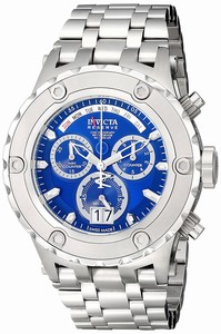 Invicta Blue Dial Stainless Steel Band Watch #1564 (Men Watch)