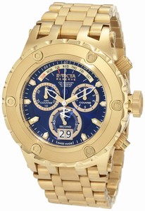 Invicta Blue Dial Stainless Steel Band Watch #1567 (Men Watch)