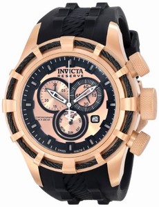 Invicta Swiss Quartz rose gold Watch #15778 (Men Watch)