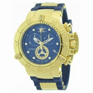 Invicta Swiss Quartz Blue Watch #15800 (Men Watch)