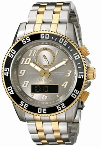 Invicta Grey Dial Stainless Steel Band Watch #15815 (Men Watch)