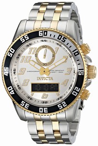 Invicta Silver Dial Stainless Steel Band Watch #15816 (Men Watch)