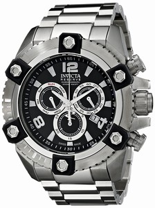 Invicta Black Dial Stainless Steel Band Watch #15823 (Men Watch)