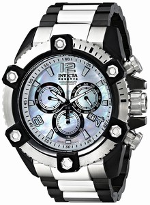 Invicta Platinum Dial Stainless Steel Watch #15835 (Men Watch)